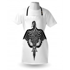 Traditional Heraldic Bird Apron