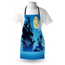 Pirate Ship Island Apron