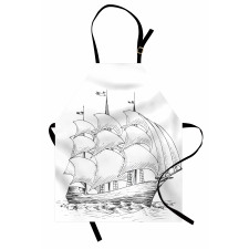 Medieval Ship Sea Apron