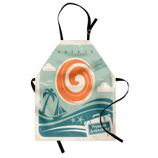 Retro Art Summer Apron