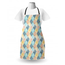 Tie Dye Effect Tile Apron