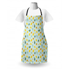 Scribbled Lemon Design Apron