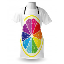 Rainbow Citrus Slice Apron