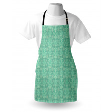 Curlicues and Doodle Flowers Apron