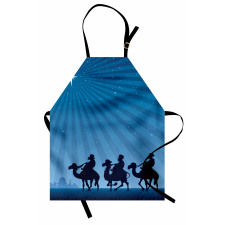 Timeless Scenery Illustration Apron