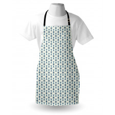 Geometric Flower Apron