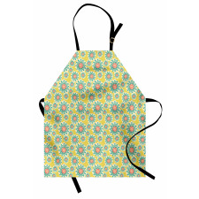 Dotted Flowers Apron