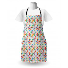 Hippie Style Petals Apron