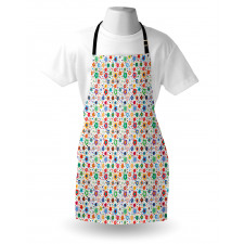 Hippie Style Petals Apron