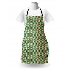 Groovy Oval Pattern Apron