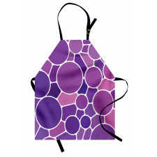 Retro Glass Motif Apron