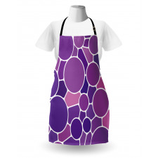 Retro Glass Motif Apron