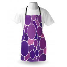 Retro Glass Motif Apron