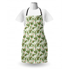 Palm Leaves and Banana Apron