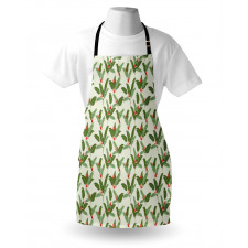 Palm Leaves and Banana Apron