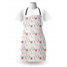 Natural Summer Flowers Apron