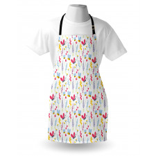 Natural Summer Flowers Apron