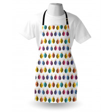 Colorful Flying Bee Sketch Apron
