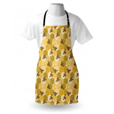 Silhouette Multiple Bees Apron