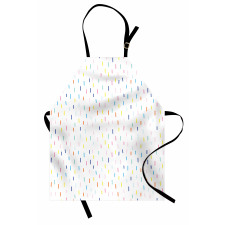 Drizzling Funky Rain Apron