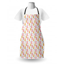 Hand Drawn Persian Cats Apron