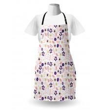 Dahlia and Chrysanthemum Apron