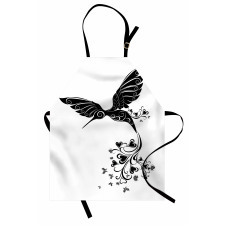 Hummingbird Heart Apron