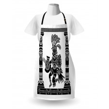 Monchrome Man Apron