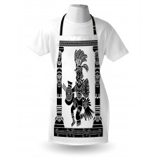 Monchrome Man Apron