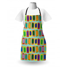 Uneven Rectangles Apron