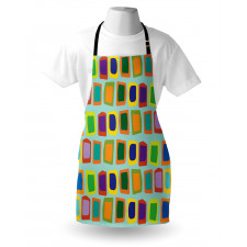 Uneven Rectangles Apron