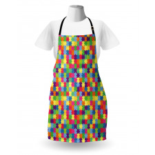 Patchwork Puzzle Piece Apron