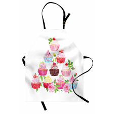 Pyramids of Cupcakes Apron