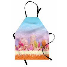 Fanciful Candy Road Apron