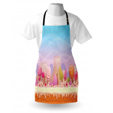 Fanciful Candy Road Apron