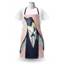 Funny Gentleman Penguin Apron