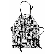 Devil Spray Cans Apron