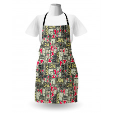 Hearty Love Art Apron