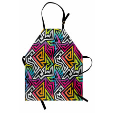 Rainbow Maze Apron