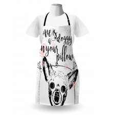 Love Dogs Grungy Apron