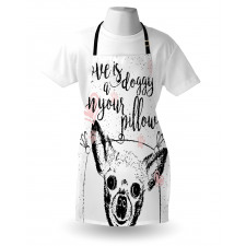 Love Dogs Grungy Apron