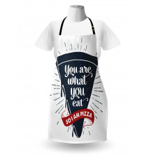 Grunge Pizza Slice Apron