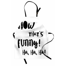 Jokes and Laughing Apron