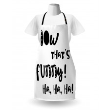 Jokes and Laughing Apron