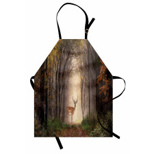 Deer Mystical Forest Apron