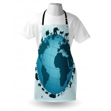 Animal Diversity World Apron