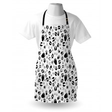 Footprints of Animals Apron