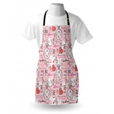 Romantic Message Apron