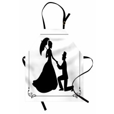 Marriage Proposal Apron