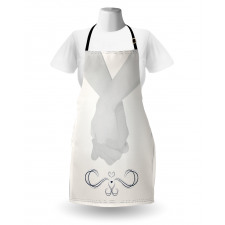 Couple Holding Hands Apron